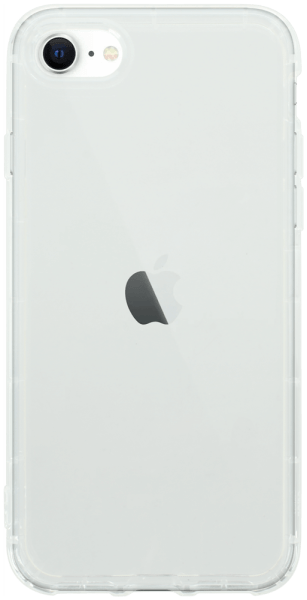 Apple iPhone SE (2022) szilikon tok közepesen ütésálló légpárnás keret átlátszó