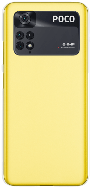 Xiaomi Poco M4 Pro szilikon tok közepesen ütésálló kameravédővel átlátszó