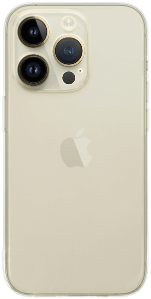 Apple iPhone 14 Pro szilikon tok közepesen ütésálló kameravédővel átlátszó