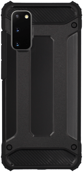 Samsung Galaxy S20 5G (SM-G981F) ütésálló tok légpárnás sarkas, hibrid Forcell Armor fekete