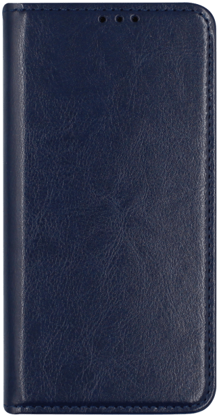 Samsung Galaxy S20 5G (SM-G981F) oldalra nyíló flipes bőrtok valódi bőr sötétkék