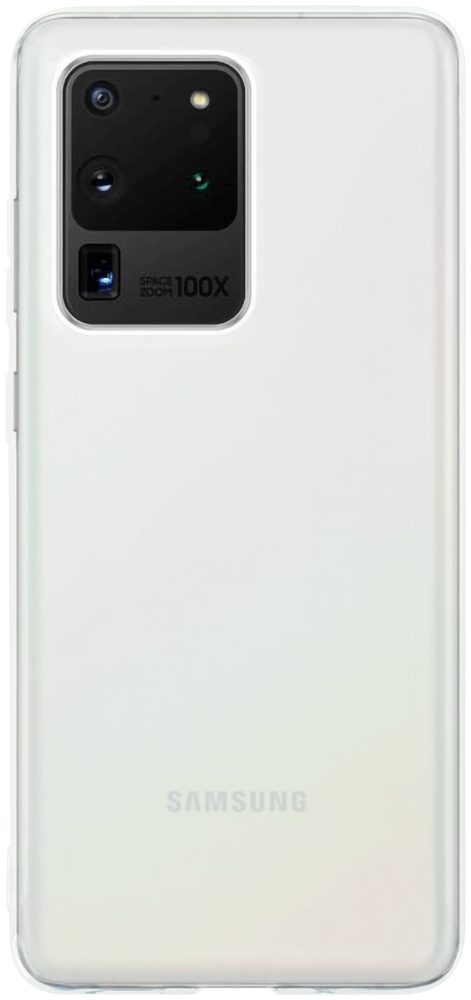 Samsung Galaxy S20 Ultra (SM-G988B) szilikon tok közepesen ütésálló átlátszó