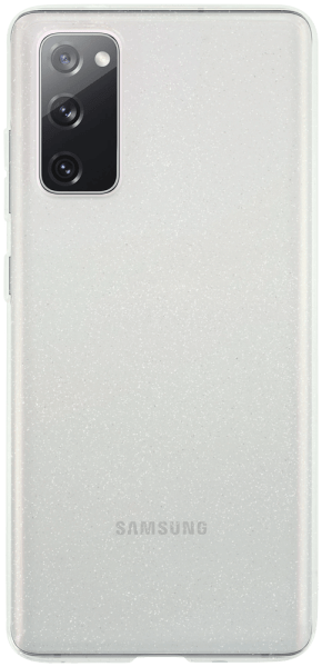 Samsung Galaxy S20 FE 5G szilikon tok csillogó átlátszó