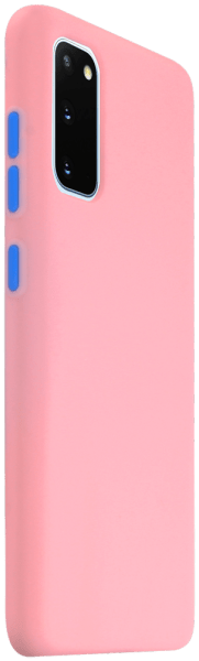Samsung Galaxy S20 5G (SM-G981F) szilikon tok babarózsaszín -- 325577