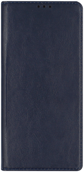 Samsung Galaxy S20 Ultra 5G (SM-G988B) oldalra nyíló flipes bőrtok valódi bőr sötétkék