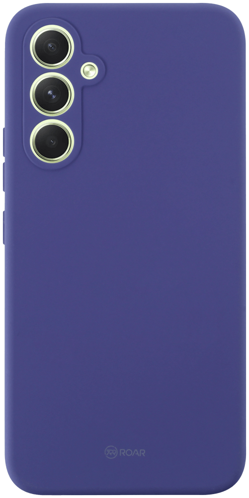 Samsung Galaxy A54 (SM-A546B) szilikon tok gyári ROAR kameravédővel lila