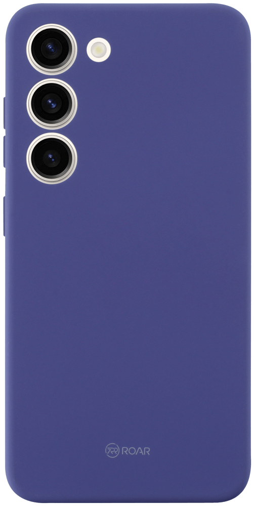 Samsung Galaxy S23 (SM-S911B) szilikon tok gyári ROAR kameravédővel lila
