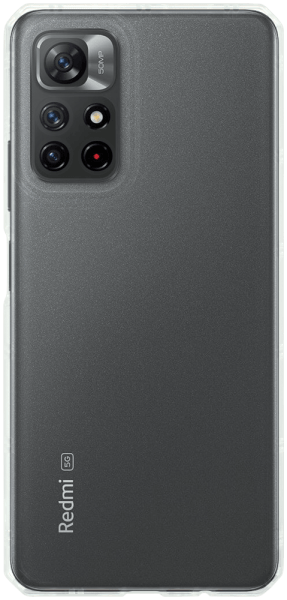 Xiaomi Redmi Note 11S 5G szilikon tok közepesen ütésálló légpárnás keret kameravédővel átlátszó