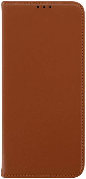 Xiaomi Redmi 10C oldalra nyíló flipes bőrtok valódi bőr barna