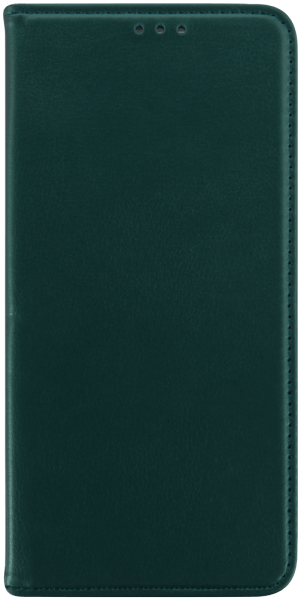 Xiaomi Redmi 9C oldalra nyíló flipes bőrtok asztali tartó funkciós sötétzöld