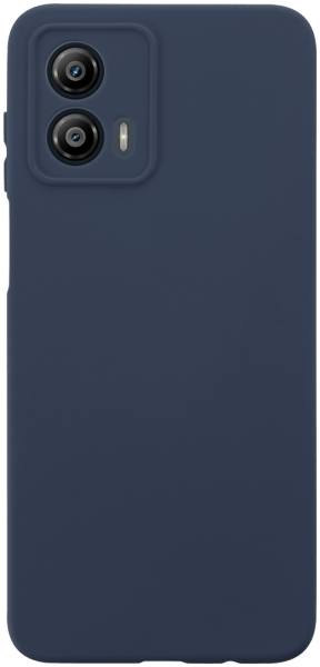 Motorola Moto G53 5G szilikon tok kameravédővel matt sötétkék