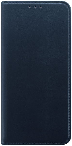 Oppo A17 oldalra nyíló flipes bőrtok asztali tartó funkciós sötétkék