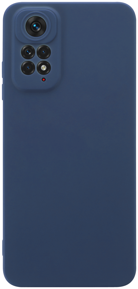 Xiaomi Redmi Note 11S szilikon tok kameravédővel matt sötétkék