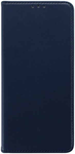 Motorola Moto G51 5G oldalra nyíló flipes bőrtok asztali tartó funkciós sötétkék