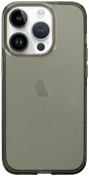 Apple iPhone 14 Pro szilikon tok átlátszó füstszínű