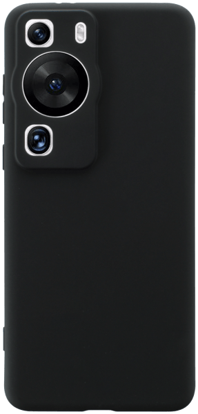 Huawei P60 Pro szilikon tok kameravédővel matt fekete