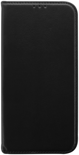 Apple iPhone 15 Plus oldalra nyíló flipes bőrtok asztali tartó funkciós fekete