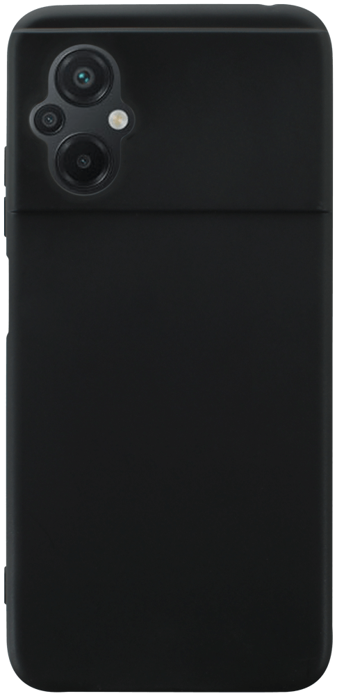 Xiaomi Poco M5 szilikon tok matt fekete
