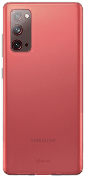 Samsung Galaxy S20 FE 5G szilikon tok gyári ROAR kameravédővel átlátszó