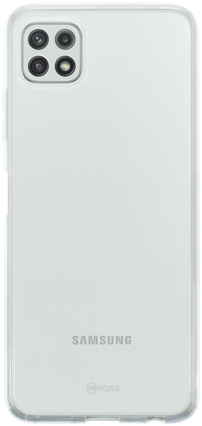 Samsung Galaxy A22 5G (SM-A226B) szilikon tok gyári ROAR kameravédővel átlátszó