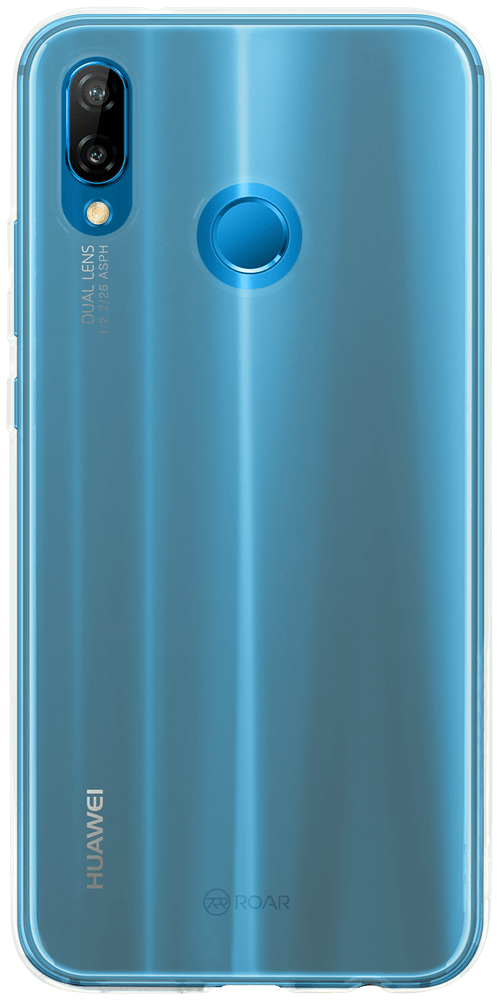 Huawei P20 Lite szilikon tok gyári ROAR átlátszó