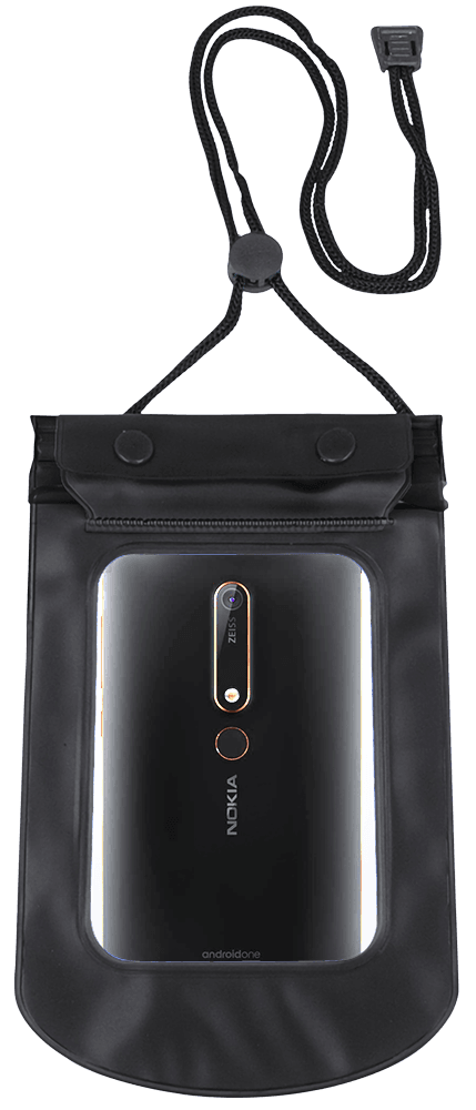 Huawei P9 Lite 2017 vízálló tok univerzális fekete