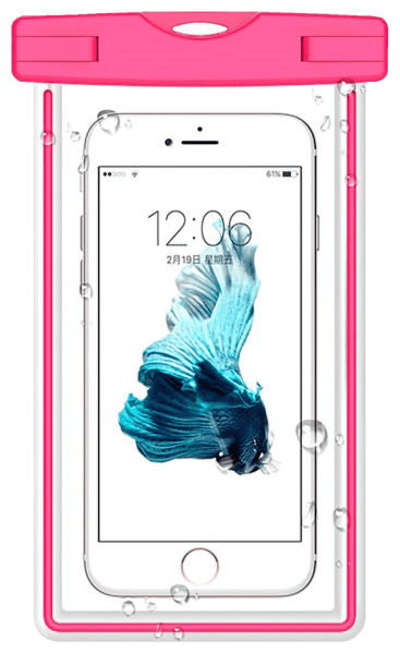 LG K11 (K425) vízálló tok Devia Ranger univerzális rózsaszín