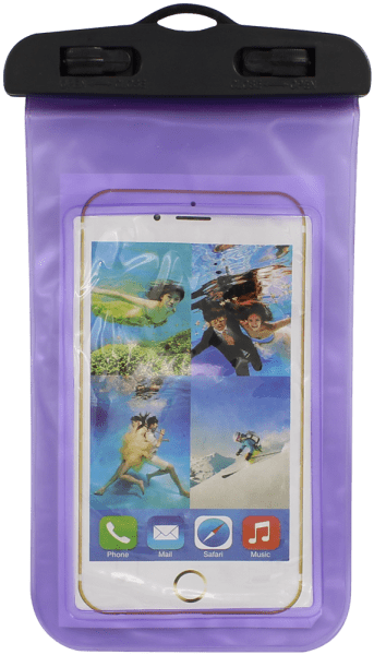 Huawei P9 Lite vízálló tok univerzális lila