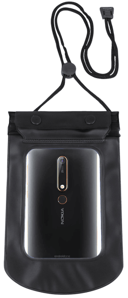 Nokia 8 Dual vízálló tok univerzális fekete