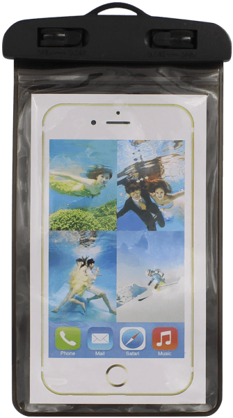 Huawei Y6 Pro (Honor Play 5X) vízálló tok univerzális fekete