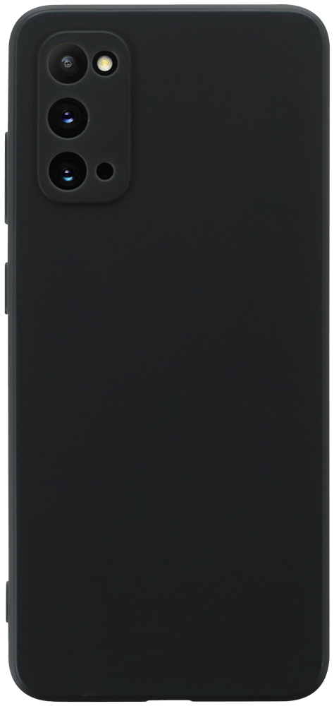 Samsung Galaxy S20 5G (SM-G981F) szilikon tok kameravédővel matt fekete