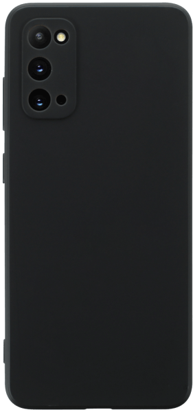 Samsung Galaxy S20 5G (SM-G981F) szilikon tok kameravédővel matt fekete