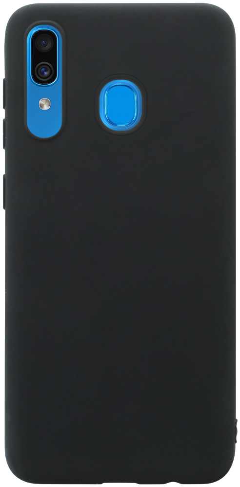 Samsung Galaxy A20 (SM-205) szilikon tok matt fekete
