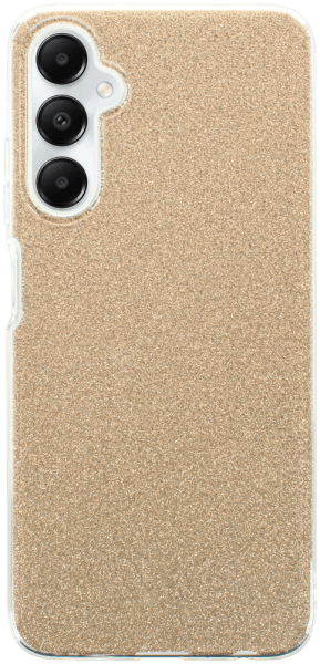 Samsung Galaxy A05s (SM-A057F) szilikon tok csillogó hátlap arany