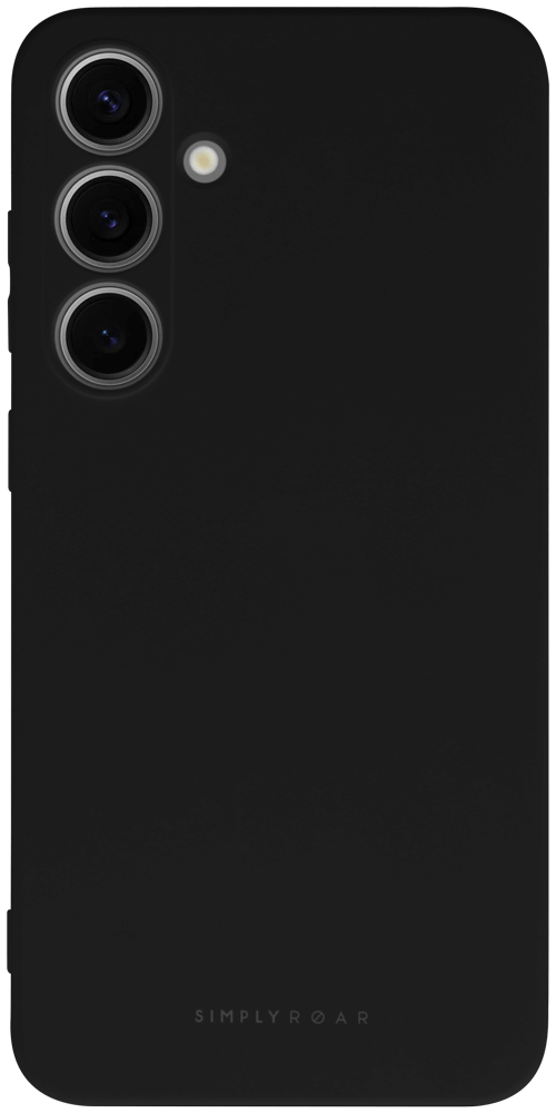 Samsung Galaxy S24 Plus (SM-S926B) szilikon tok gyári ROAR kameravédővel fekete