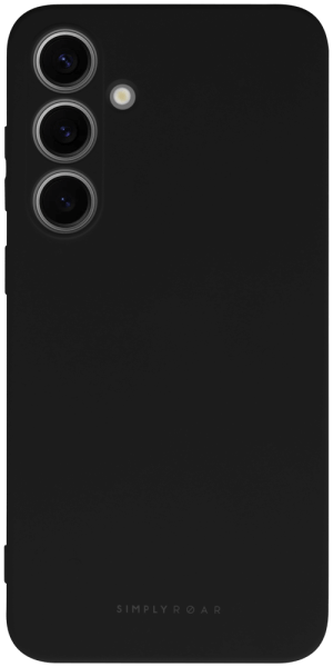 Samsung Galaxy S24 Plus (SM-S926B) szilikon tok gyári ROAR kameravédővel fekete