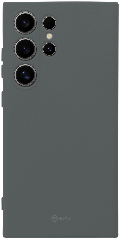 Samsung Galaxy S24 Ultra (SM-S928B) szilikon tok gyári ROAR kameravédővel szürke