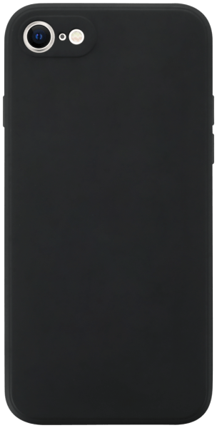 Apple iPhone 7 szilikon tok kameravédővel matt fekete
