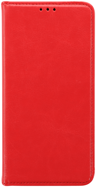 Samsung Galaxy S24 Plus (SM-S926B) oldalra nyíló flipes bőrtok valódi bőr piros