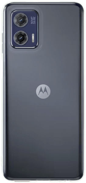 Motorola Moto G73 szilikon tok közepesen ütésálló átlátszó