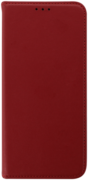 Samsung Galaxy A14 5G (SM-A146P) oldalra nyíló flipes bőrtok valódi bőr piros