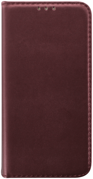 Samsung Galaxy S24 (SM-S921B) oldalra nyíló flipes bőrtok asztali tartó funkciós bordó