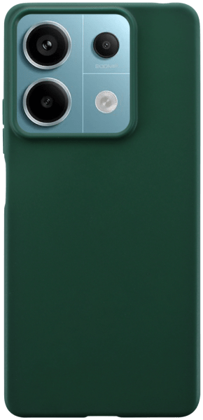 Xiaomi Redmi Note 13 5G szilikon tok matt sötétzöld