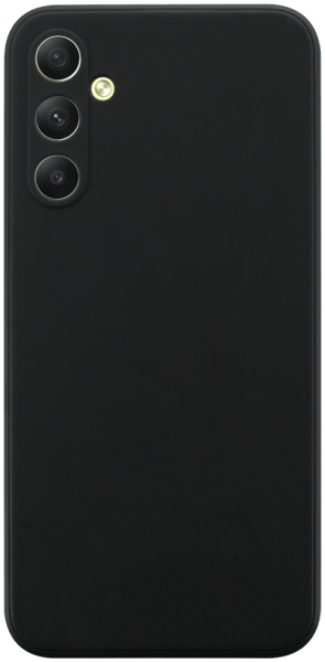 Samsung Galaxy A34 (SM-A346B) szilikon tok kameravédővel matt fekete
