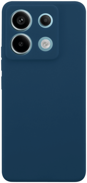 Xiaomi Redmi Note 13 Pro 5G szilikon tok kameravédővel matt sötétkék