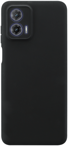Motorola Moto G73 szilikon tok kameravédővel matt fekete