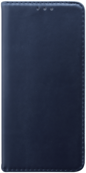 Motorola Moto G73 oldalra nyíló flipes bőrtok asztali tartó funkciós sötétkék