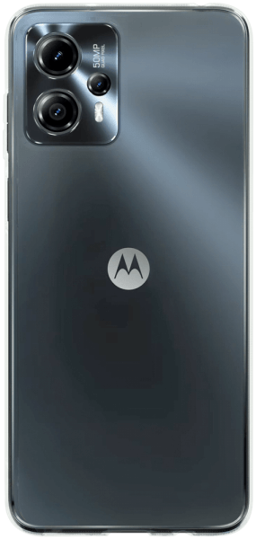 Motorola Moto G13 szilikon tok közepesen ütésálló kameravédővel átlátszó