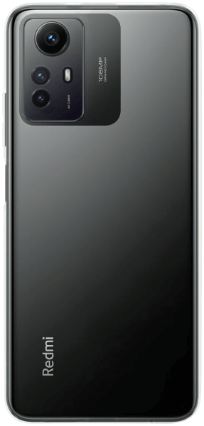 Xiaomi Redmi Note 12S szilikon tok közepesen ütésálló kameravédővel átlátszó