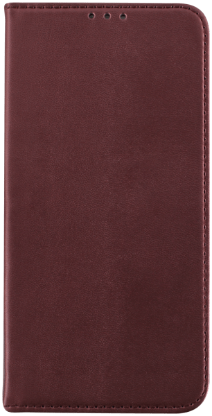 Apple iPhone 16 Plus oldalra nyíló flipes bőrtok asztali tartó funkciós bordó